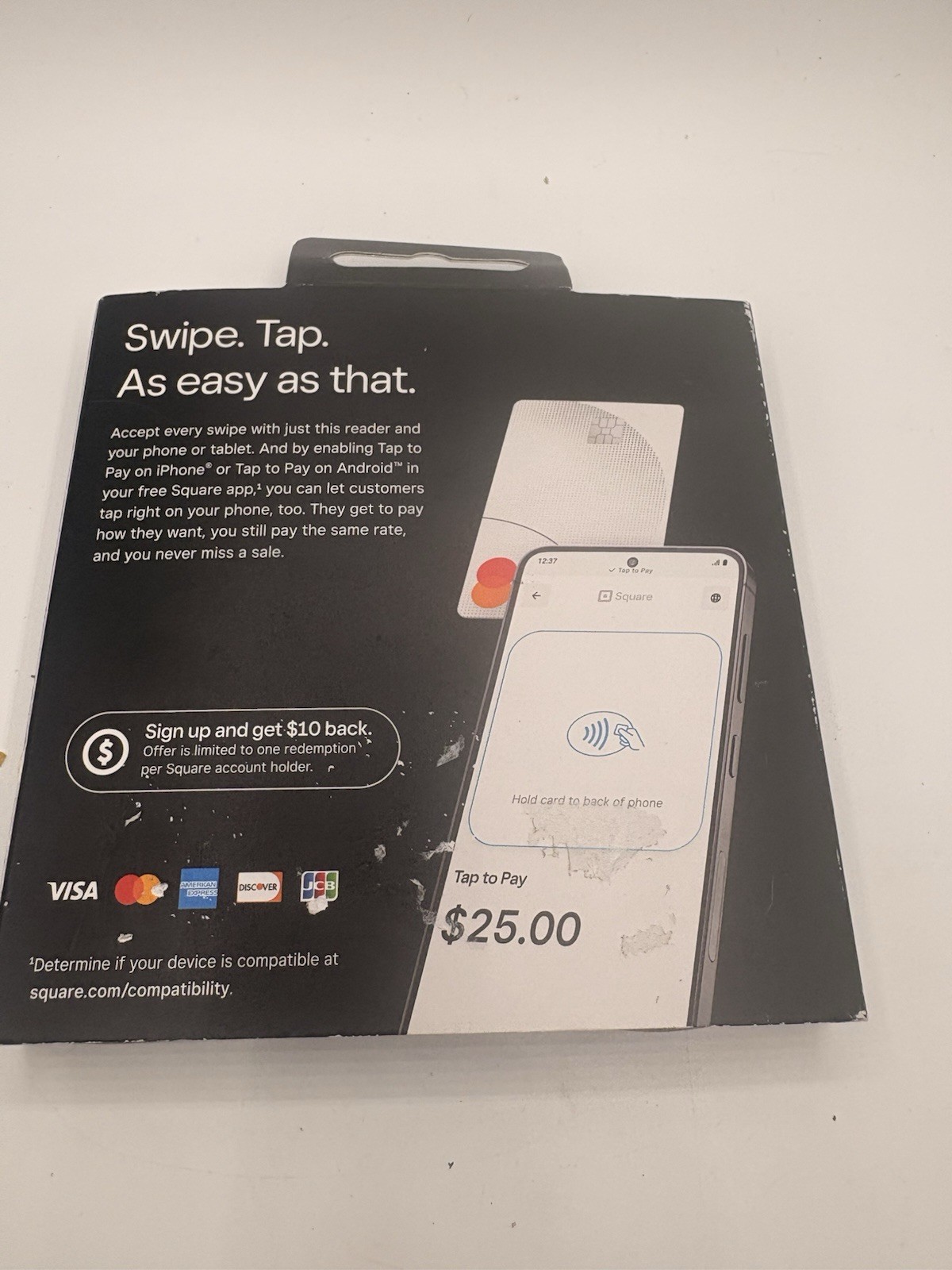 Square Reader For Magstripe Lightning Connector USB – C A – SKU – 0863-01