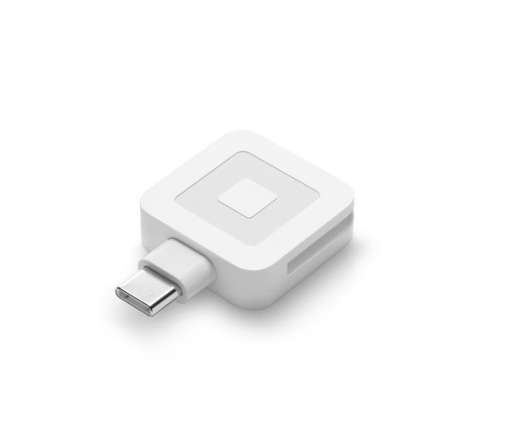 Square Reader for Magstripe USB-C Mobile Credit Card Readers Portable Compact