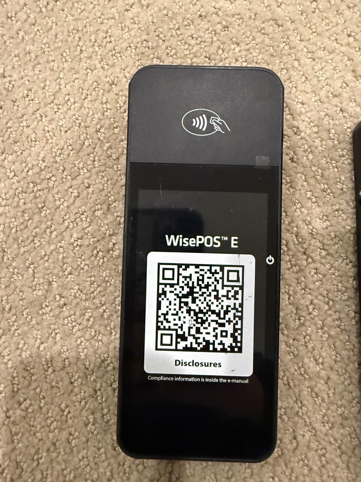 bbpos WisePOS E WSC51 Stripe Touchscreen Terminal Card Reader – no battery