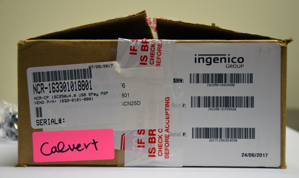 Ingenico iSC Touch 250 Smart Terminals – NCR-CP New in Box