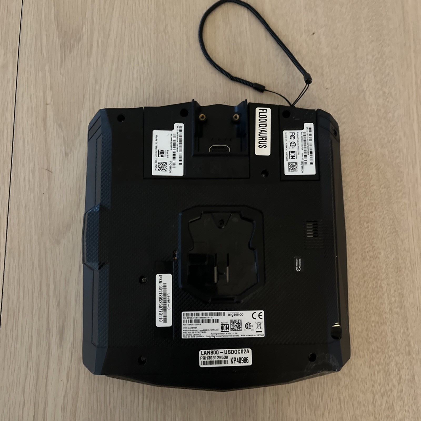 Ingenico Lane 8000 PRH30312953A Payment Terminal LAN800 – Works Well – RS