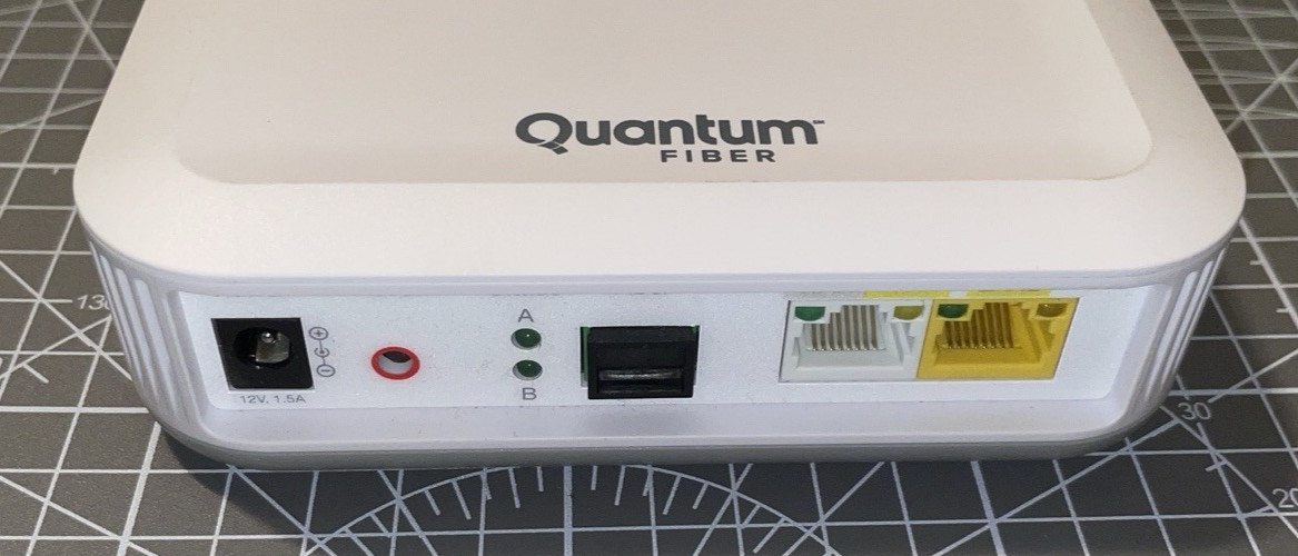 ✅ NEW ✅ Quantum Fiber C5500XK SmartNID fiber wall mount modem -W/O Power Adapter