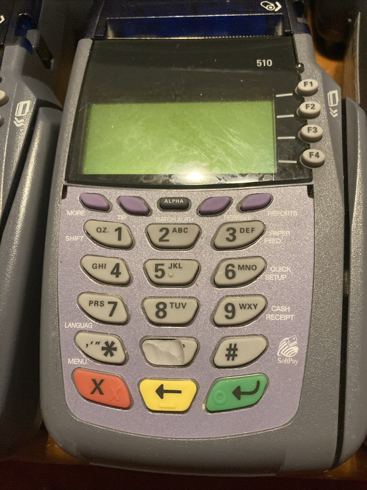 Lot of 6 VeriFone 510, VX510, 570 Credit Card Terminal Parts Only Untested