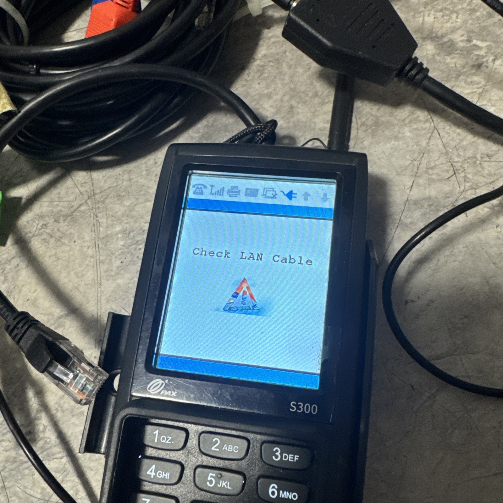 PAX S300 Integrated Pin Pad Credit Card Terminal