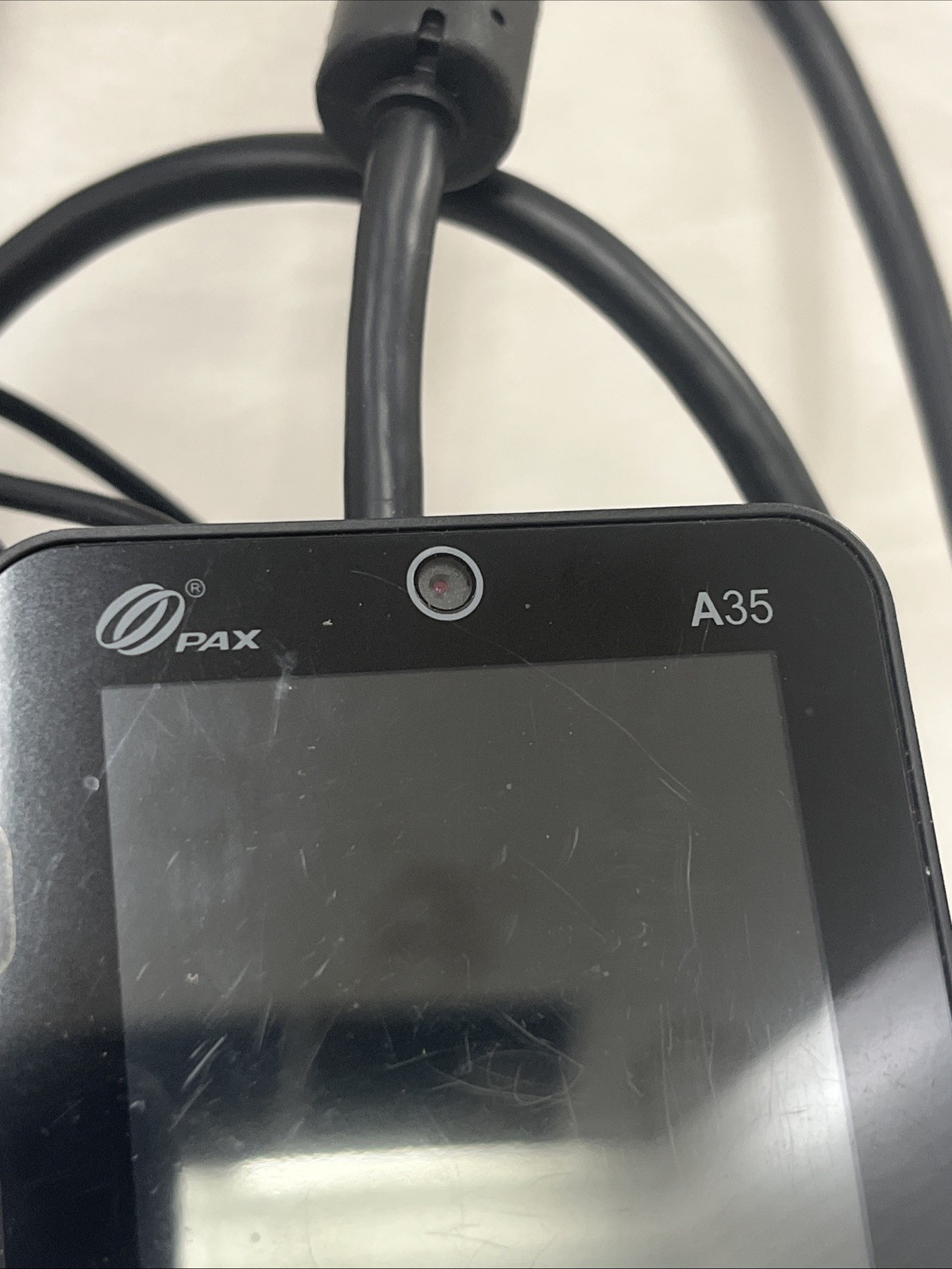 PAX A35 POS CREDIT CARD TERMINAL READER – Only Used 15 Days – Has Been Reset