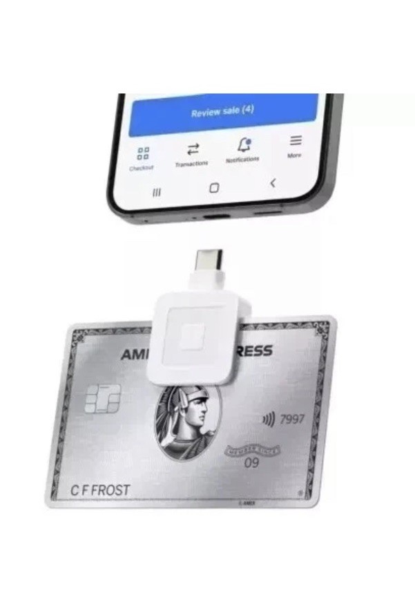 Square Reader For magstripe (USB-C) Mobile Credit Card Readers