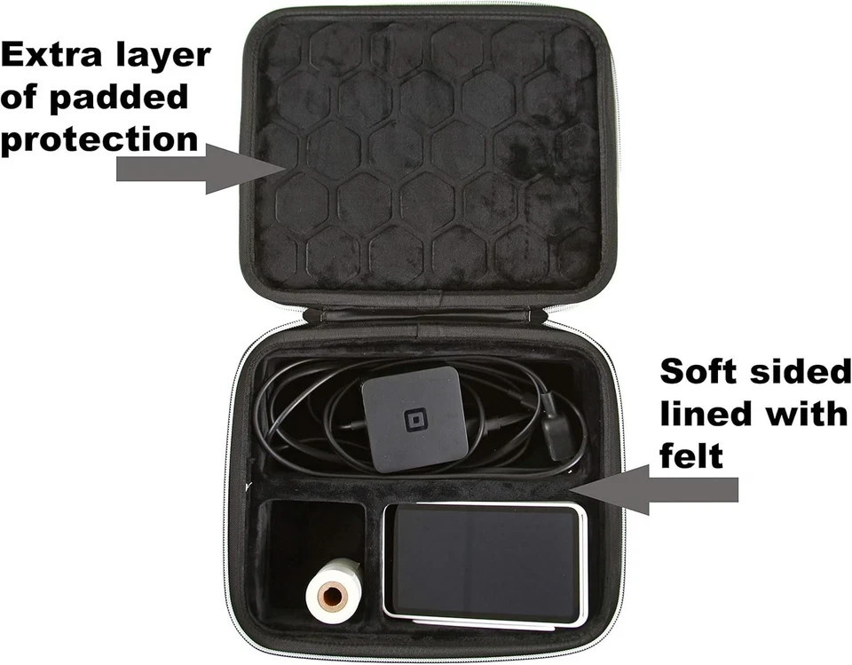 Square Reader Case – Fits Square Terminal Charger and 4 Card Reader Receipt Pape