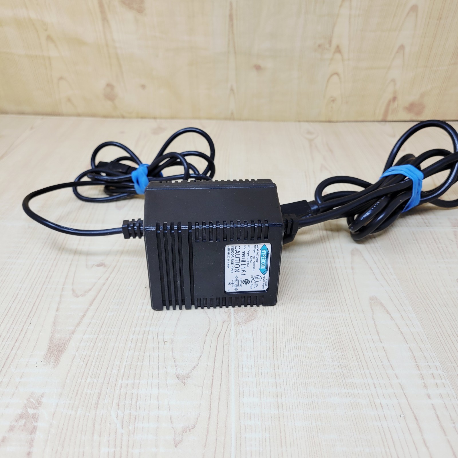 27v 27 volt HYPERCOM adapter cord – credit card machine T7P T7 plus power plug