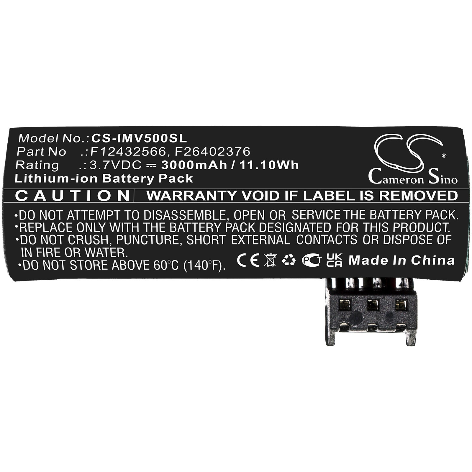 BATTERIE 3000mAh Type F26402376 PBI61726 For Ingenico Move 5000 5000s 5000F