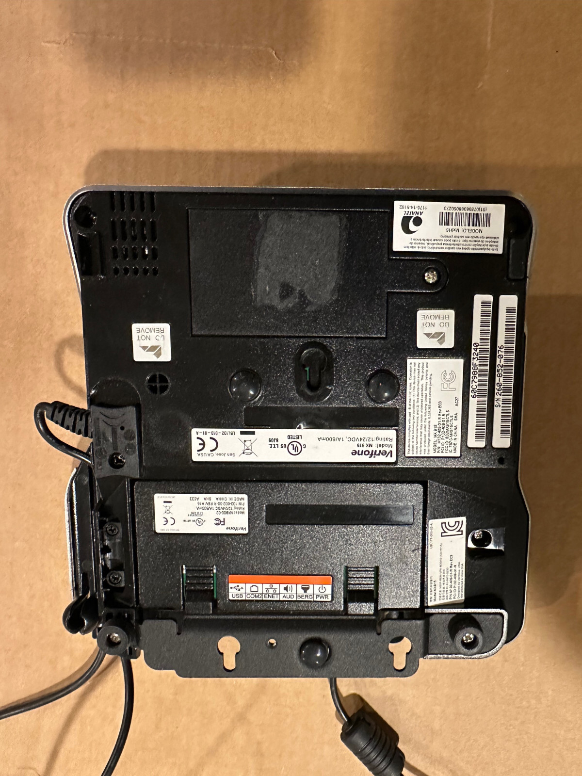 VeriFone MX 915 M177-409-01-R Credit Card Pinpad Terminal Machine w/Chip Reader