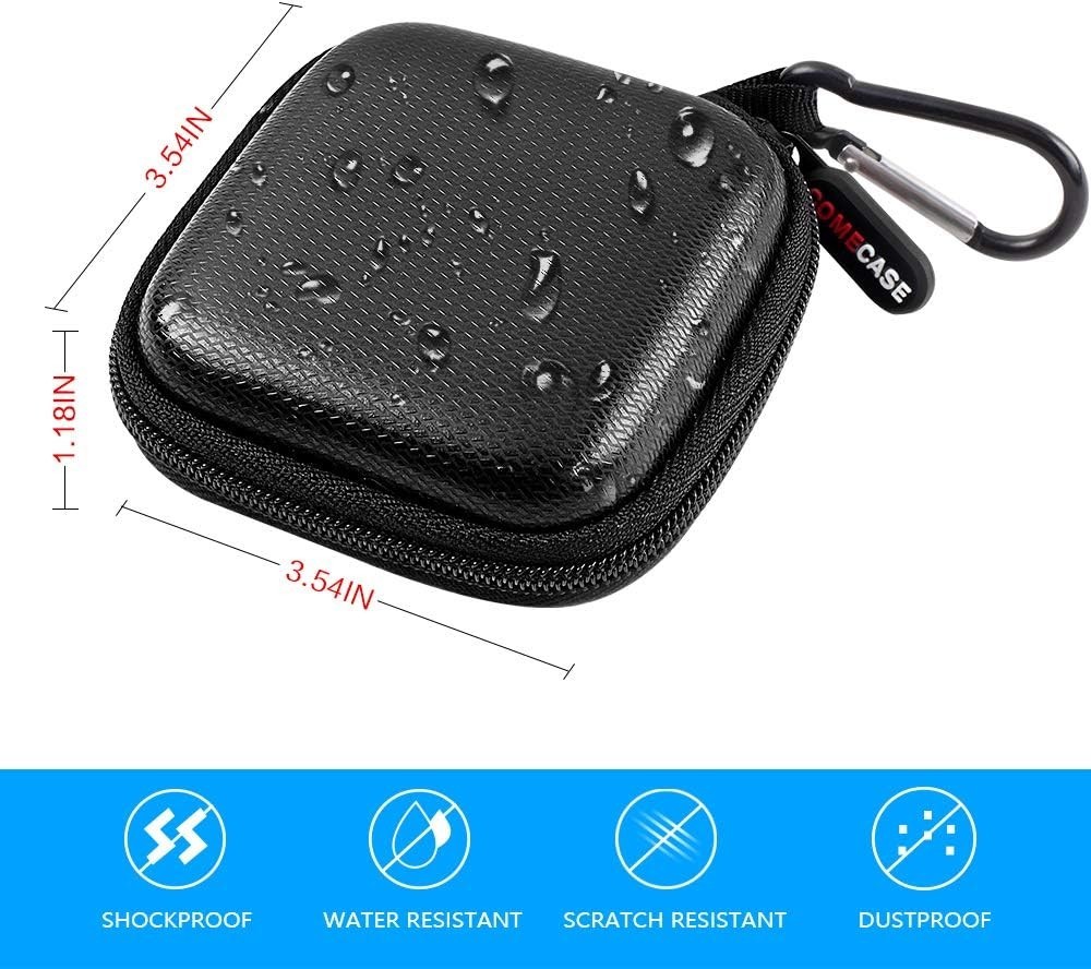 COMECASE Chip Card Reader Scanner Case, Hard Carrying Bag Holder Fits Square…