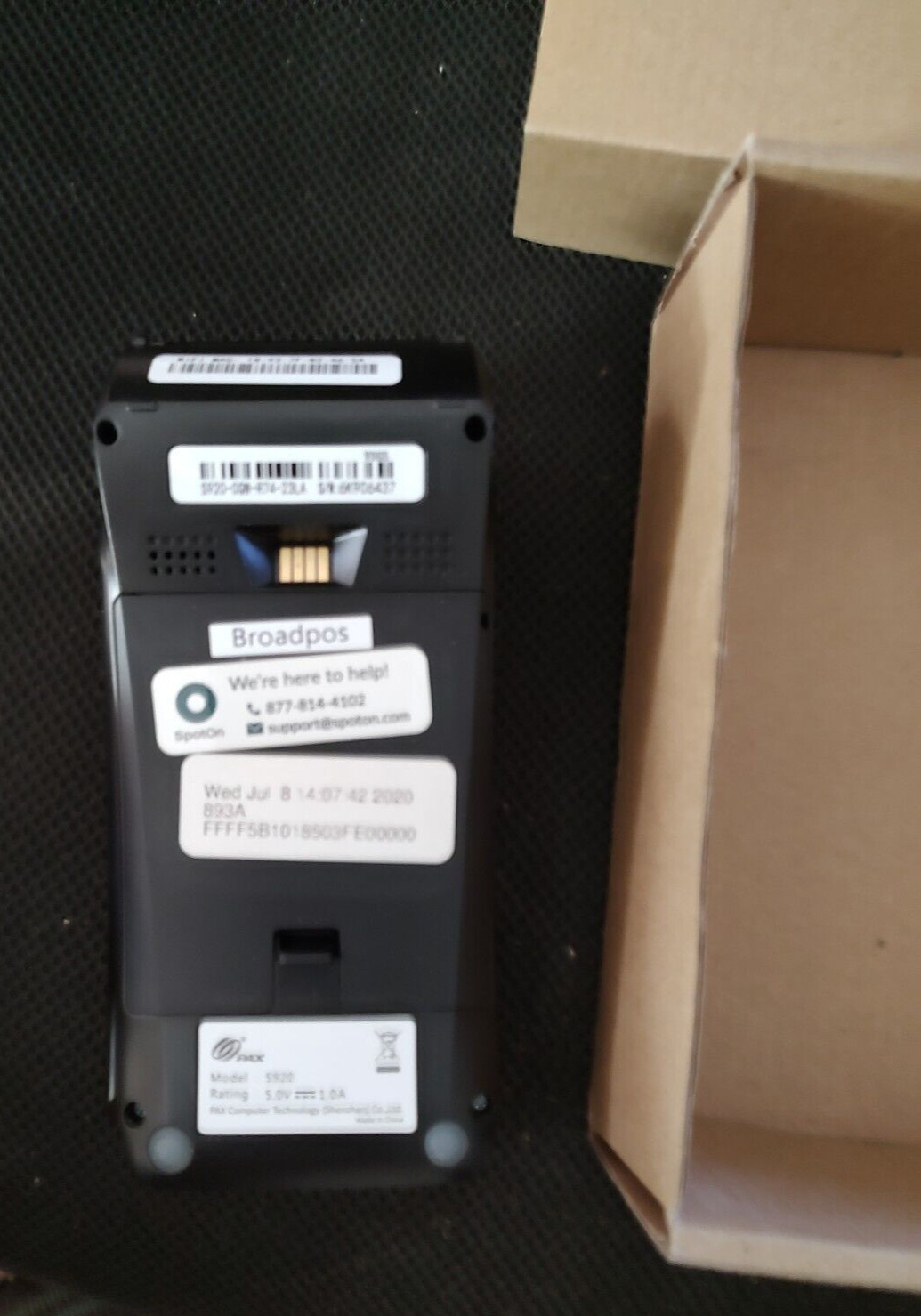 Lot 2 NEW PAX S920 & 1 S80 Mobile POS Credit Card Terminals Bluetooth Wireless