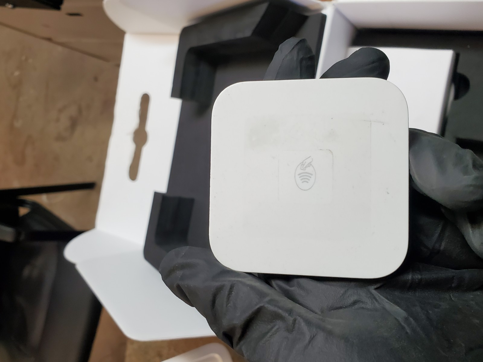 Square Stand iPad POS Credit Card Terminal Kit, Wired, Model S041U White