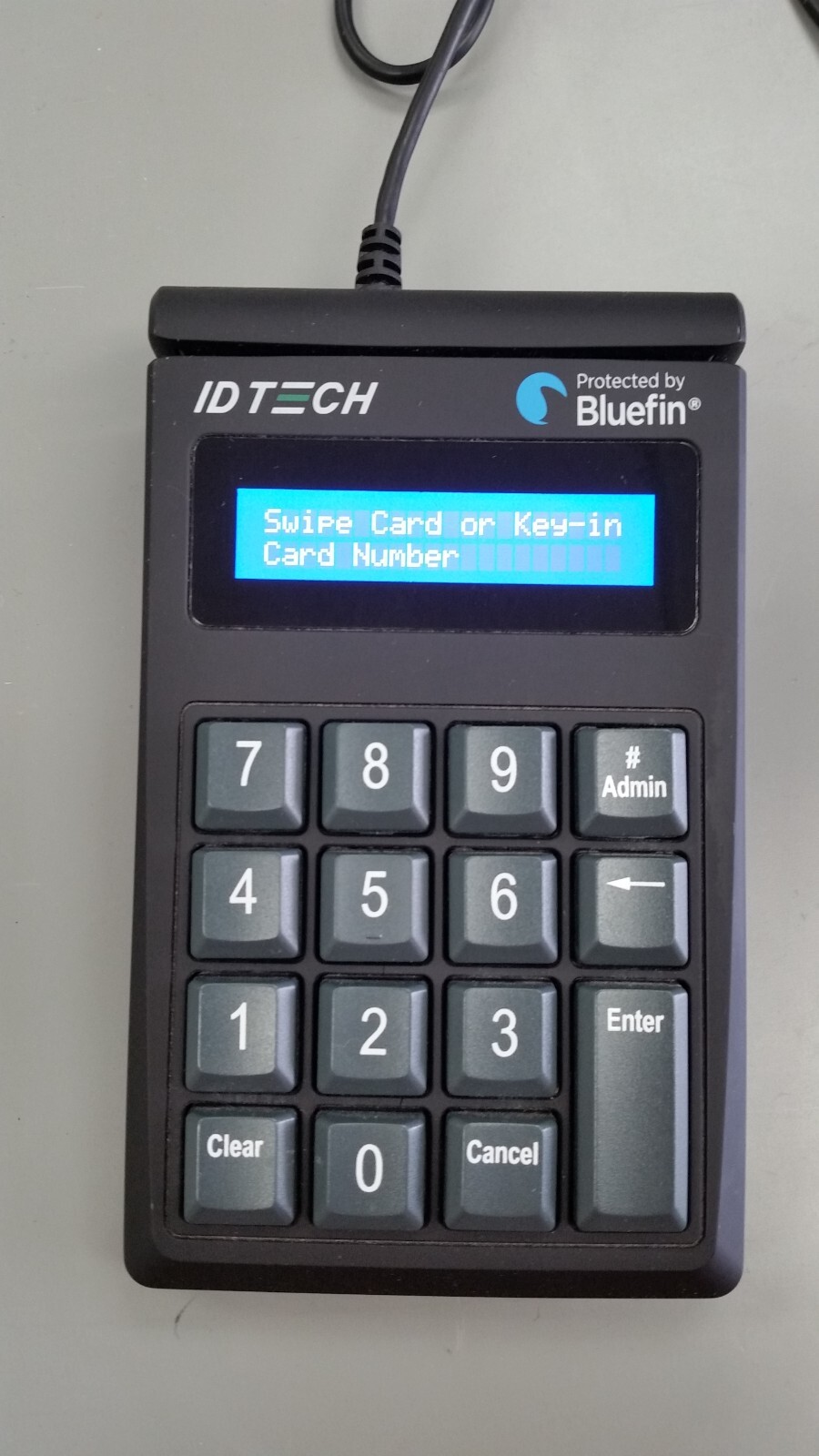 IDTech SREDKey Magstripe Credit Card Swipe Reader IDSK-534833TEB-B2 USB