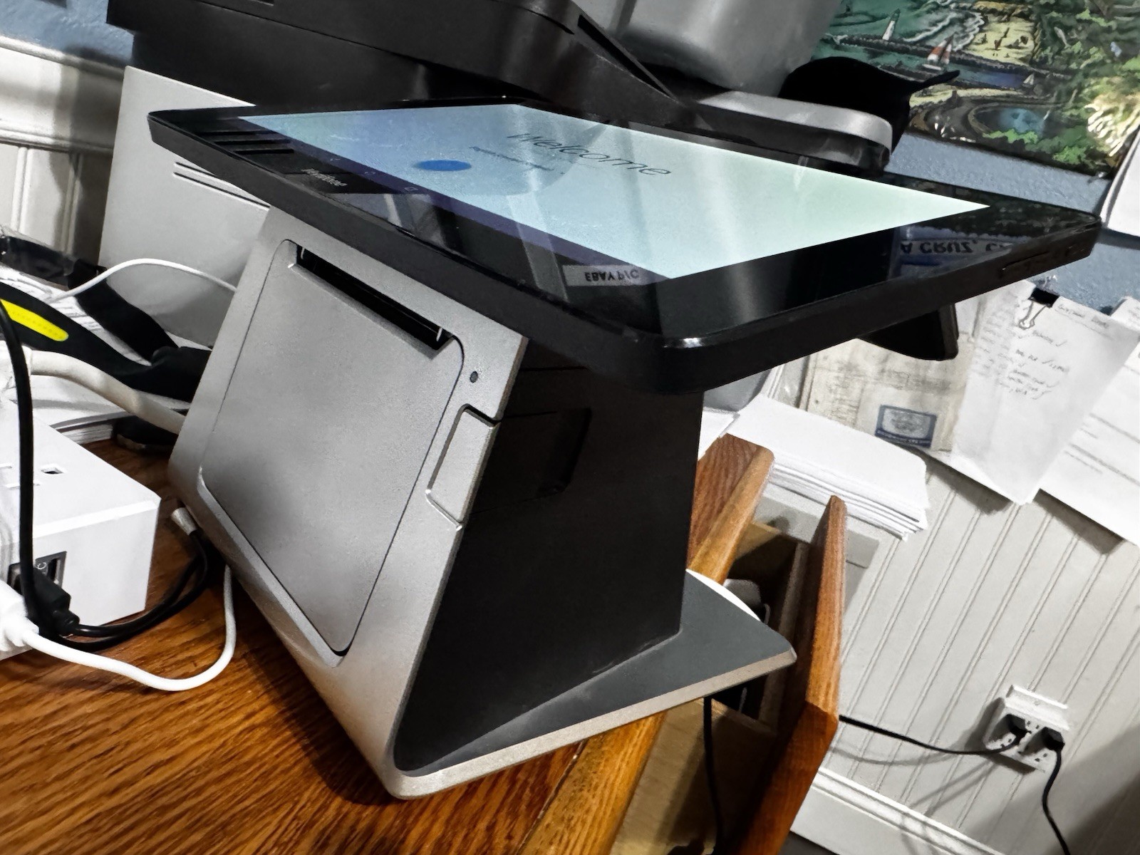 Credit Card Terminal Machine Verifone Carbon 10
