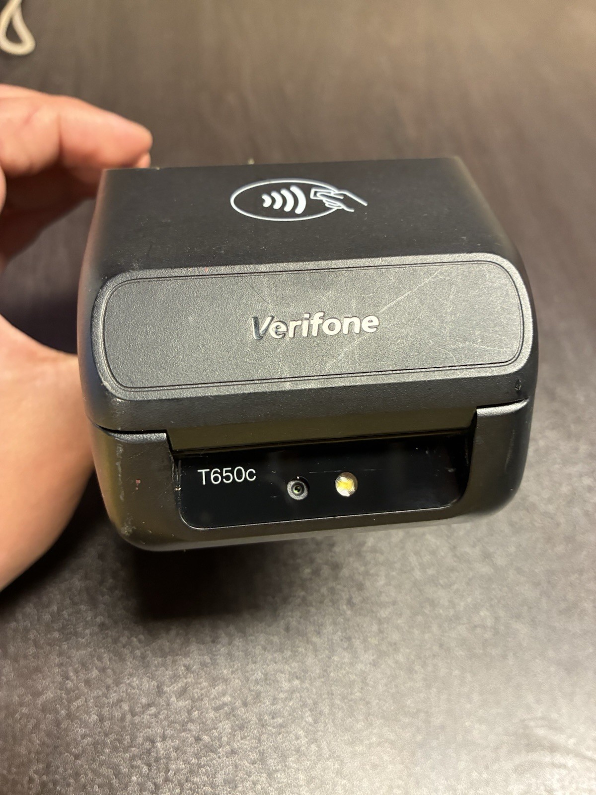 For Parts Verifone T650c Credit Card Terminal POS Device – No Battery- For Parts
