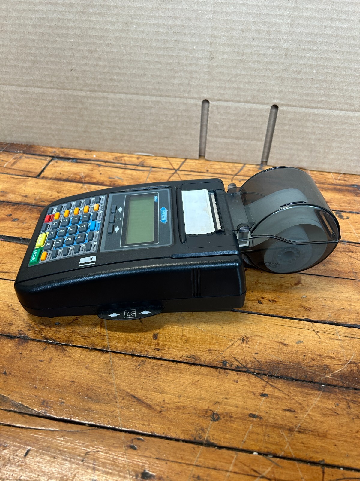 Hypercom T7Plus Credit Card Machine Reader Terminal Lot of 2 Good For Parts