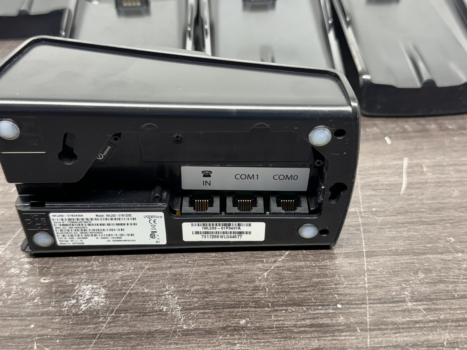 Lot Of 8 Ingenico iWL200 Base Docking Station for Ingenico iwl2** – N20