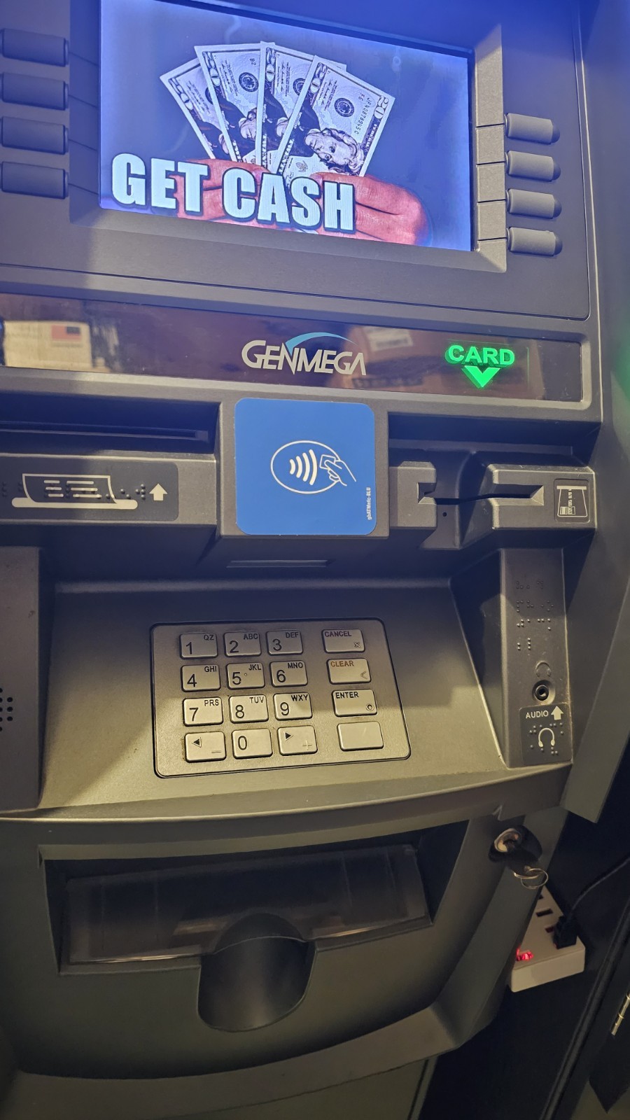 ATM NFC READER UPGRADE KIT NEW GENMEGA 2500 Contactless MOBILE PAY EMV G2500
