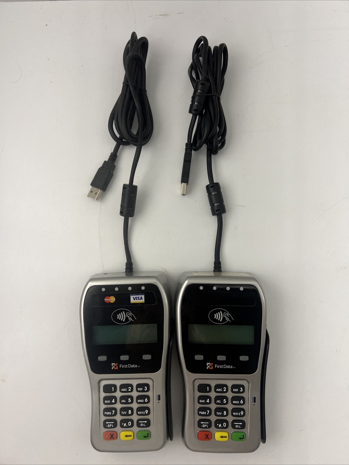 First Data FD35 PIN pad – EMV Ready / ApplePay NFC Lot Of (2) POS
