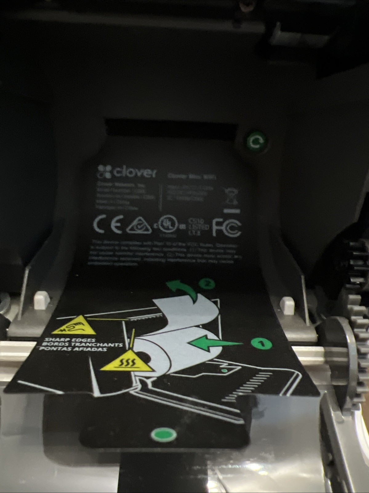 Clover Mini POS System WiFi C300 – Not Tested