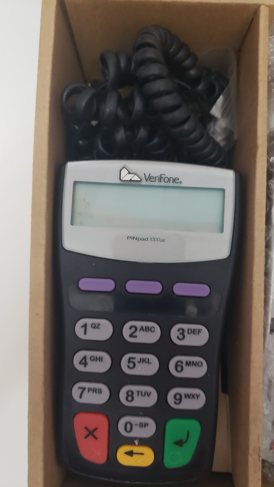 VeriFone Vx520 with 1000SE EMV Credit Card Machine M252-103-03-NAA-2