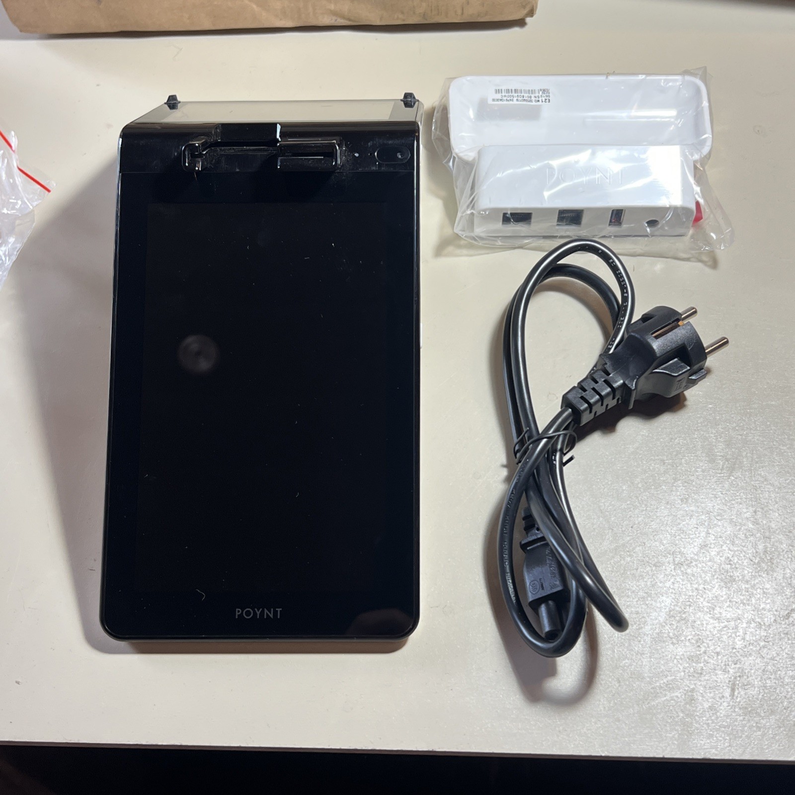 Poynt P3303-B Dual Touchscreen Smart Terminal Station UNTESTED PARTS – READ