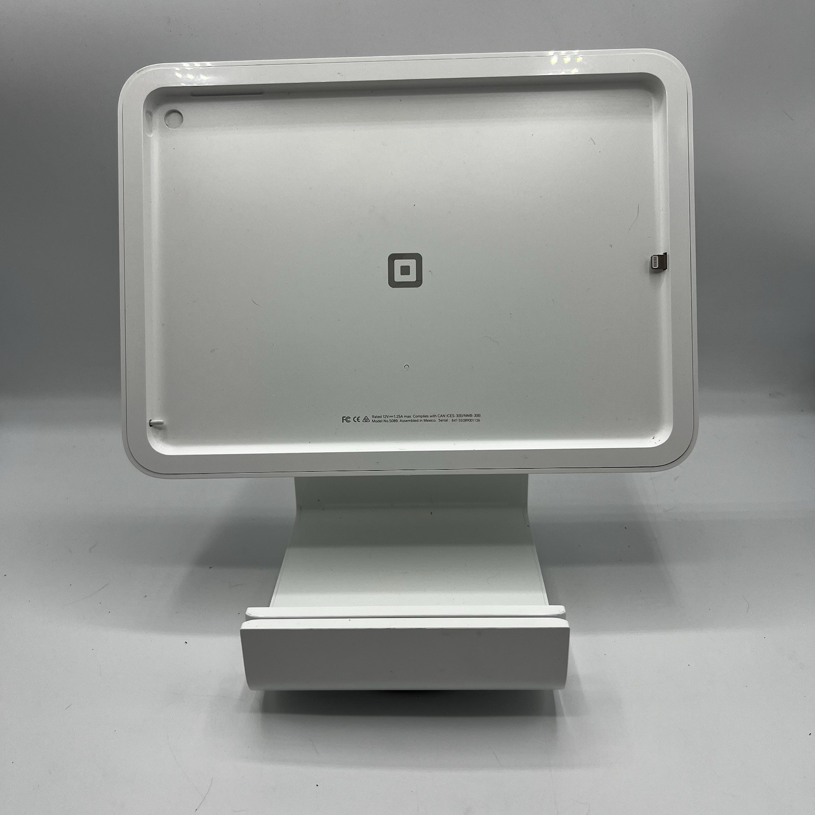 SQUARE STAND POS TERMINAL Retail Sales S089 for 9.7″ IPAD AIR/PRO -NO CORD