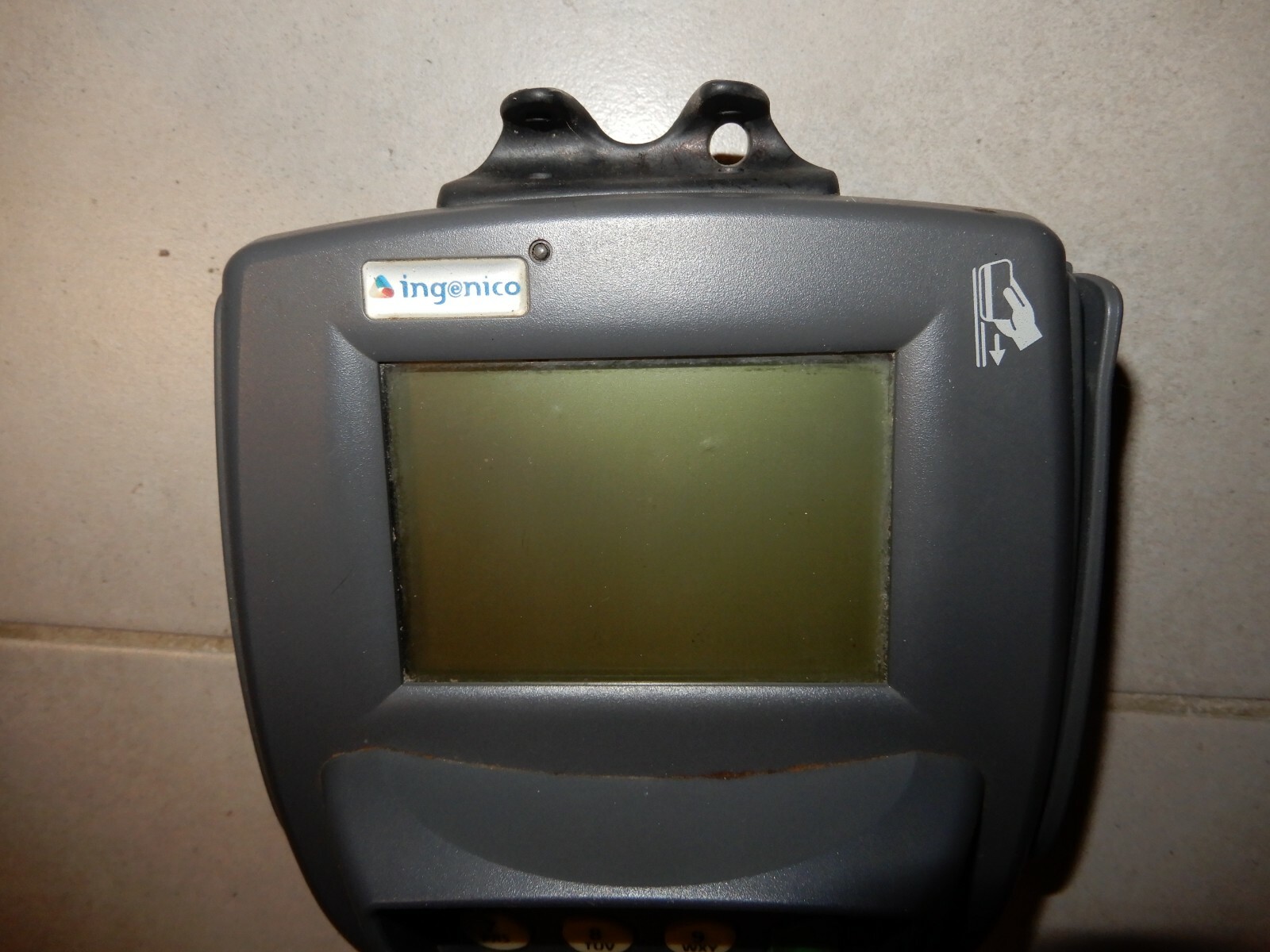 Ingenico i6550 Passport POS CC Credit Card Transaction Terminal Reader Gilbarco
