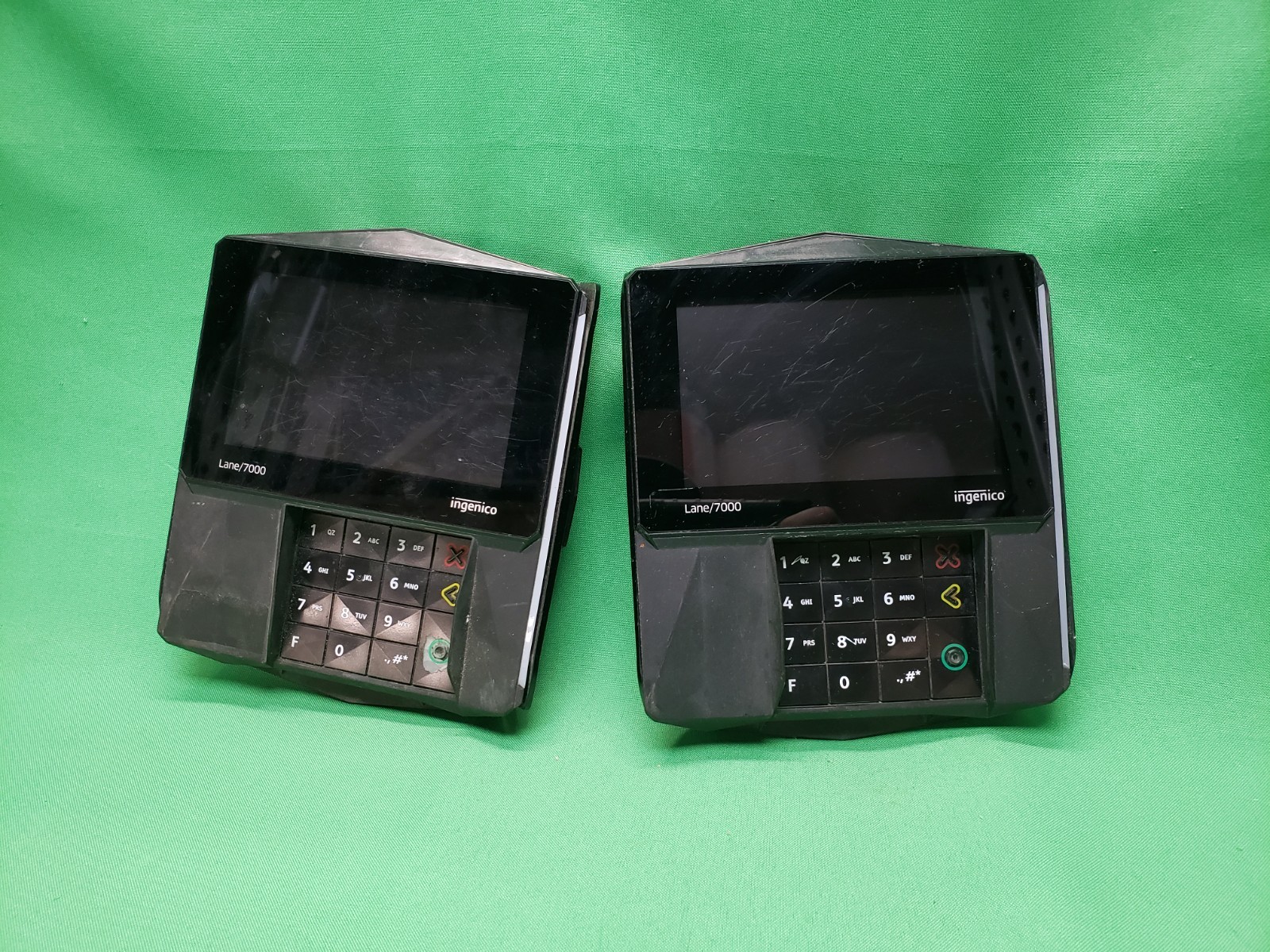 *LOT OF 37* Ingenico Lane 7000 POS Credit Card Terminal Touchscreen