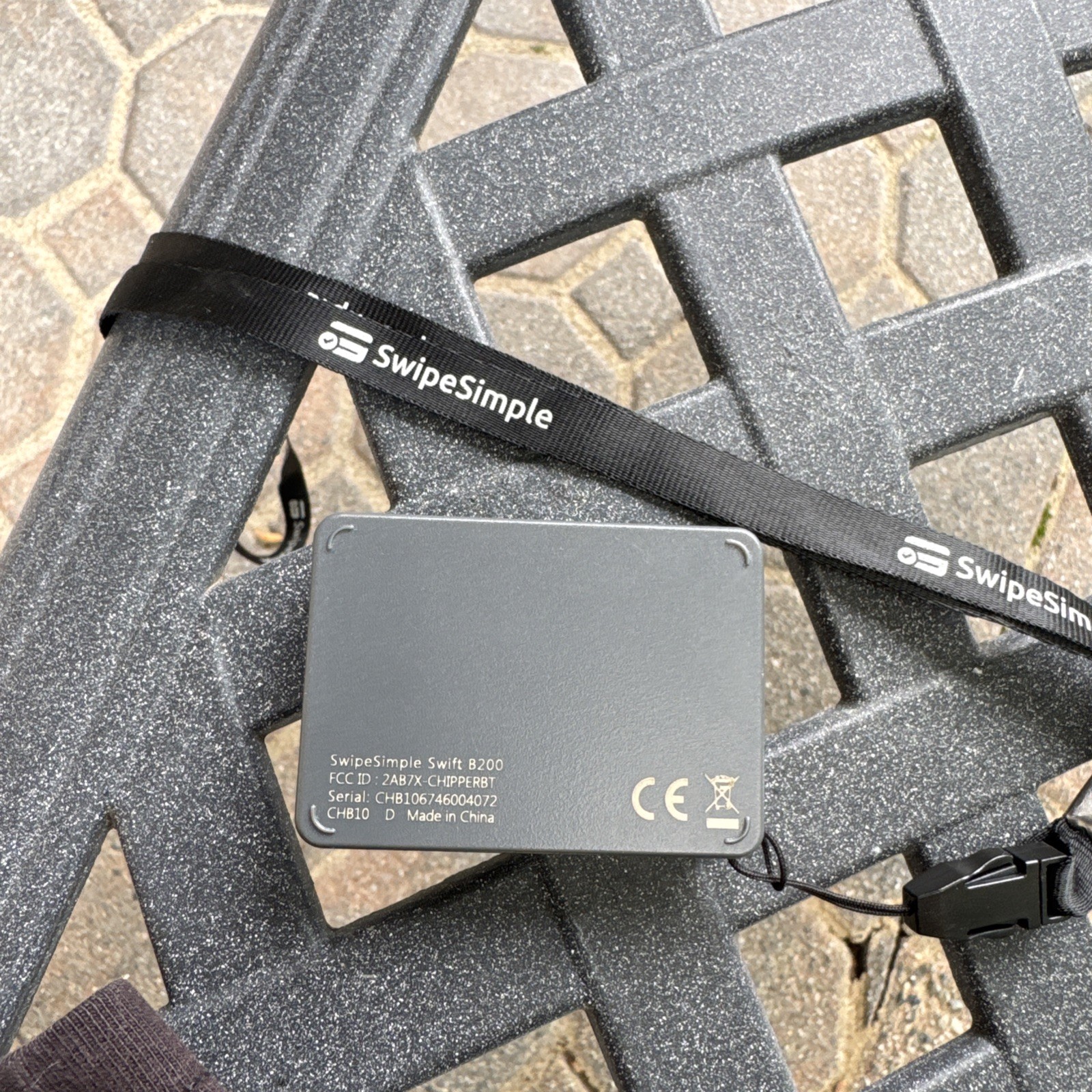 SwipeSimple Swift B200 Bluetooth Credit Card Reader