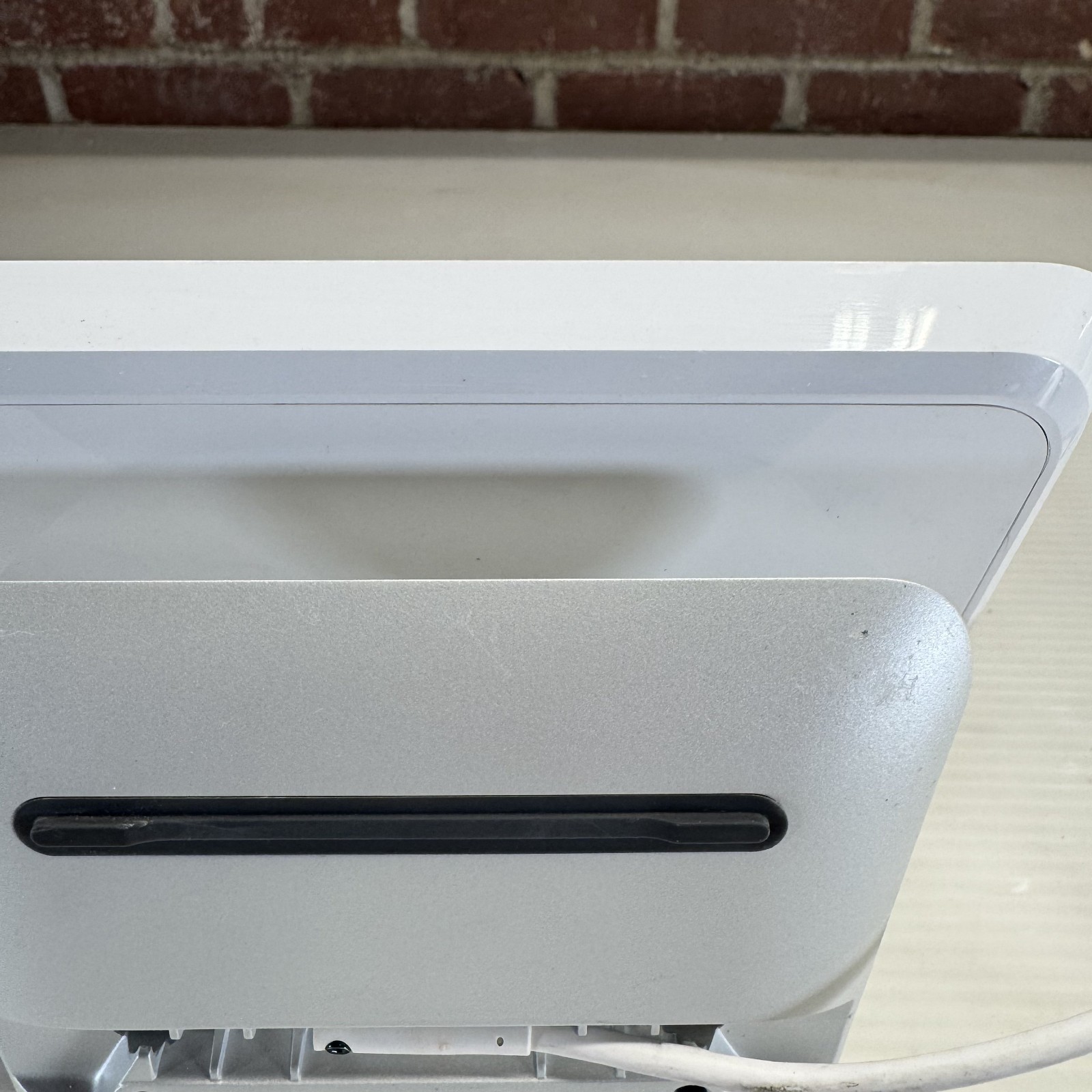Clover POS Customer Display Screen w/ Hub & Cables White Touchscreen POWERS ON