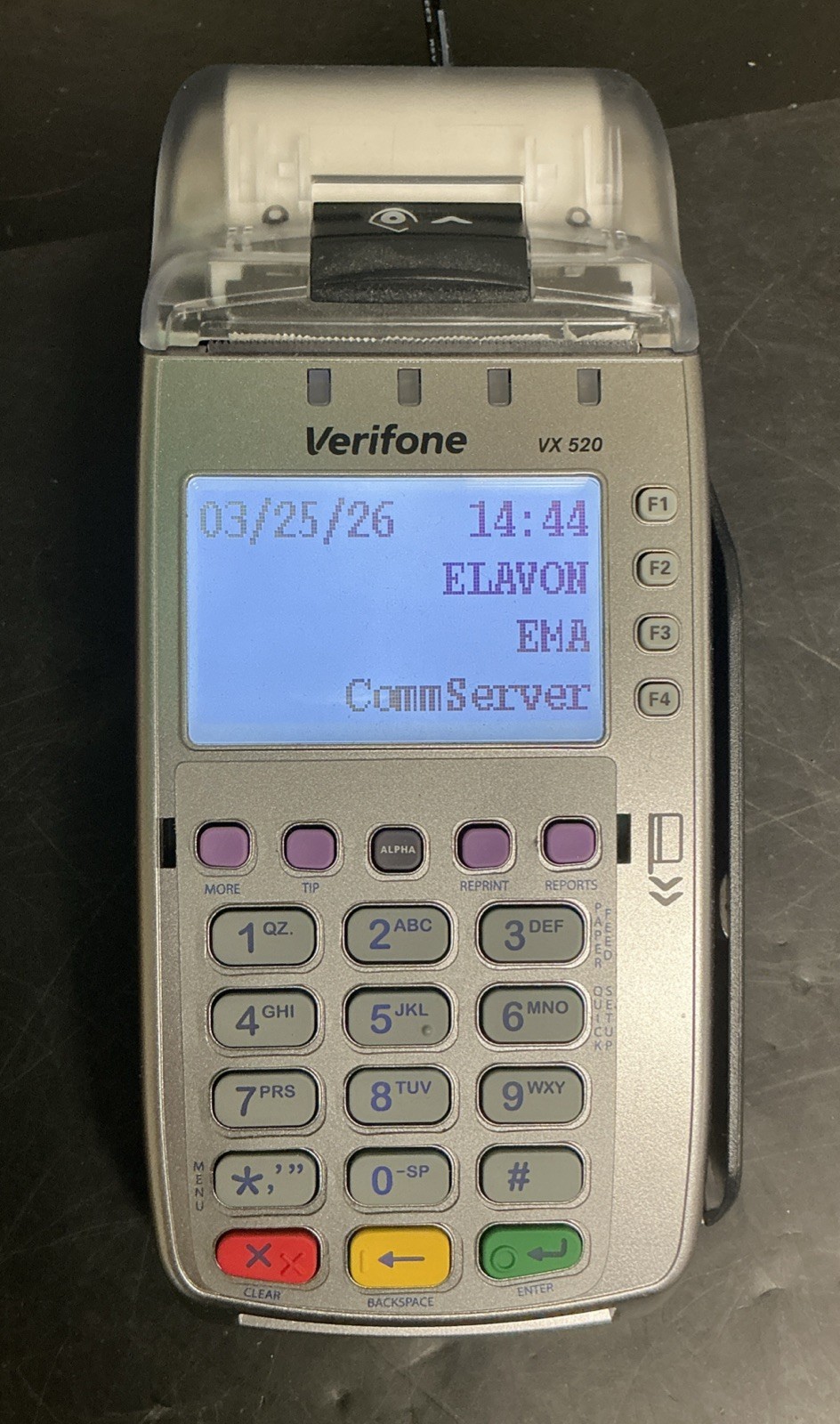 Verifone VX520 CTLS Credit Card Terminal Machine