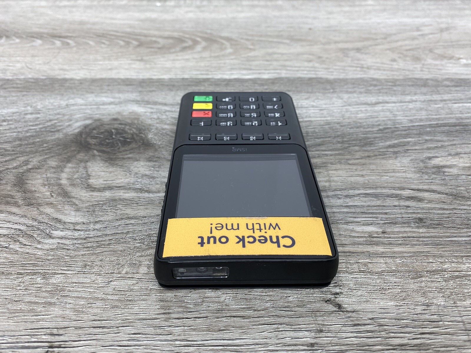 *INGENICO* ISMP4 ISMP 4 IMP657-11T3555C Terminal with Barcode Reader