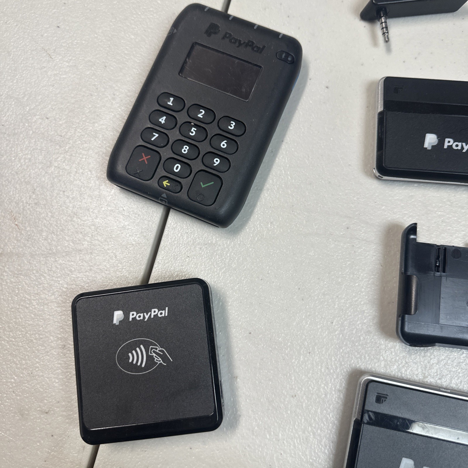 Lot Of 5 PAYPAL Chip Card Reader In Good Working Order