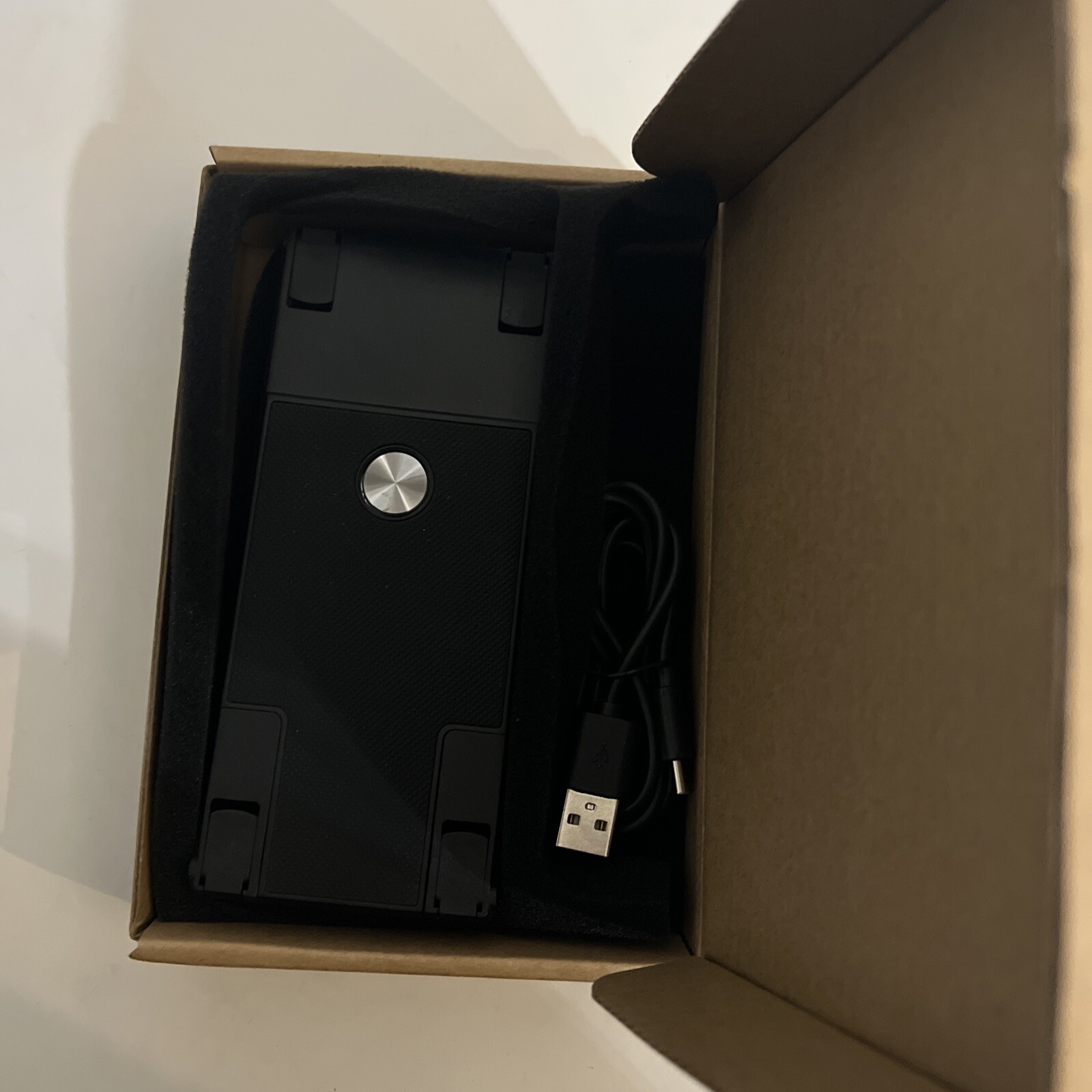 NADAMOO 2D Wireless Barcode Scanner Bluetooth for Back Clip CMOS