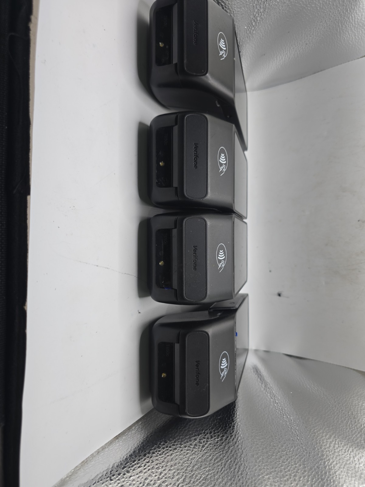 Lot Of 4 Verifone T650c Credit Card Terminal POS Device LOCKED