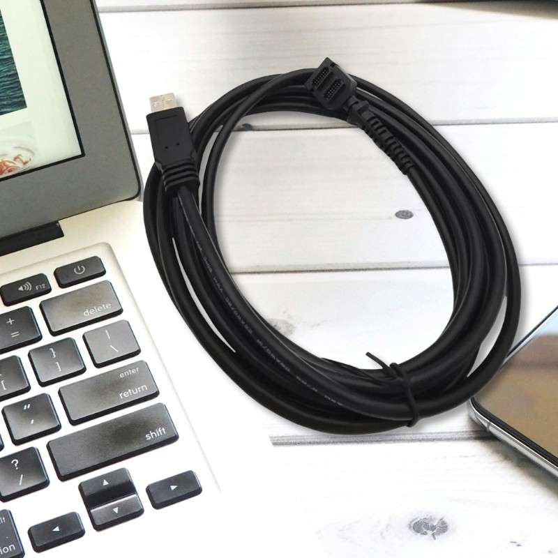 10Ft USB2.0 A Male To Double IDC 14Pin Cable For Scanners VX805 VX820