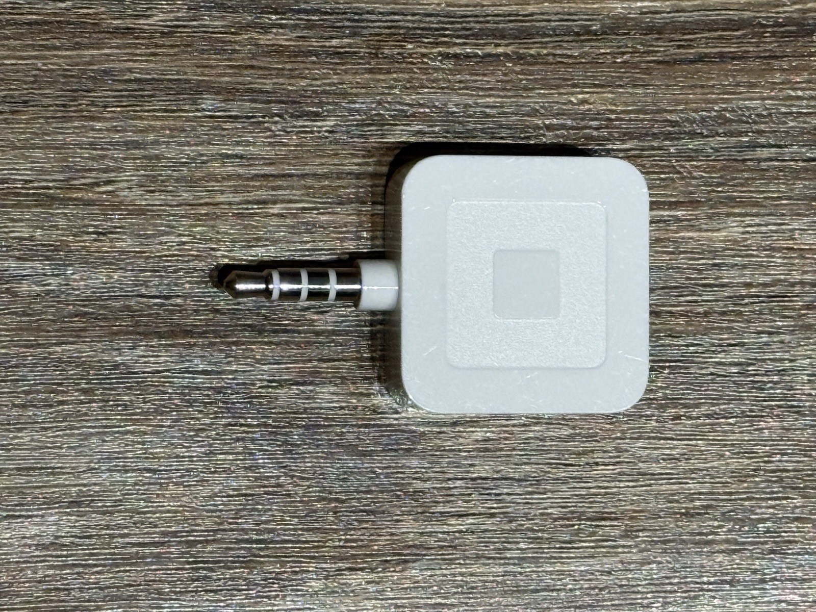 Square Credit Card Reader for Magstripe 3.5mm Headphone Jack Mobile POS White