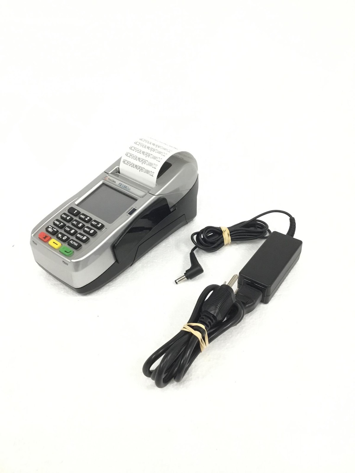 3x FIRST DATA FD130DUO Credit Card Terminal w/Printer, AC Adapter, FREE SHIPPING