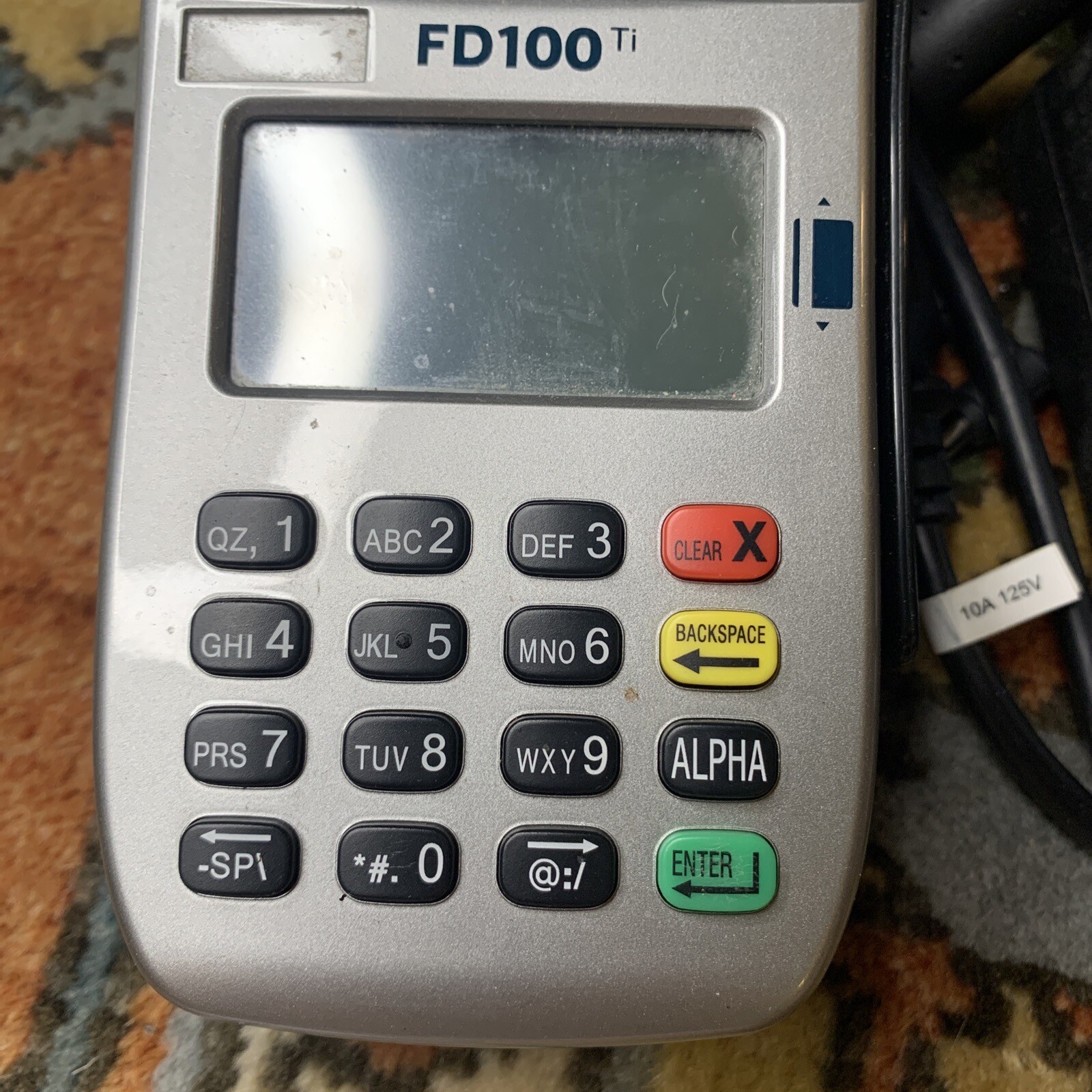 First Data FD100ti Credit Card Machine USED