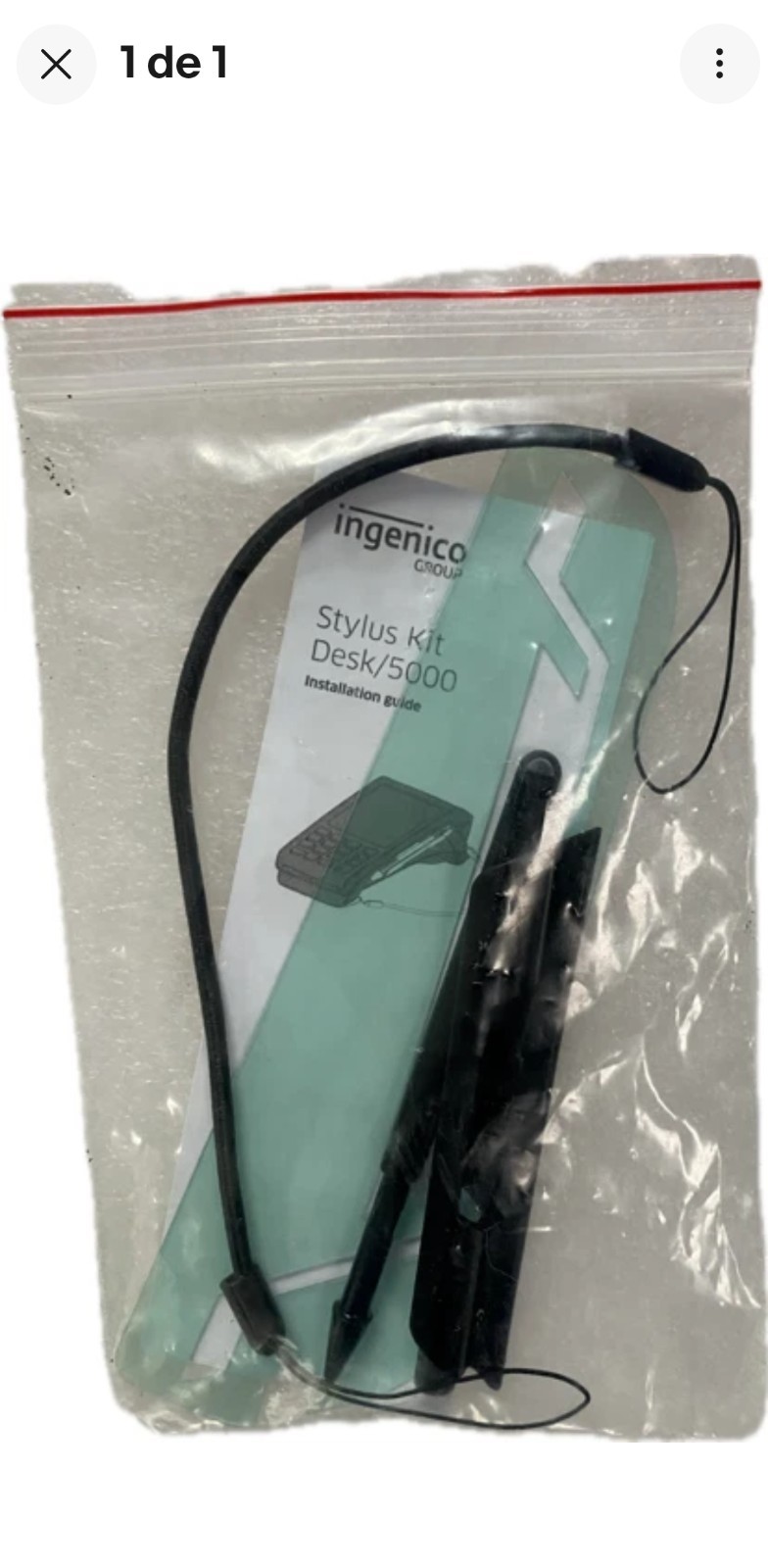 Lot of 2 INGENICO Stylus KIT DESK /5000