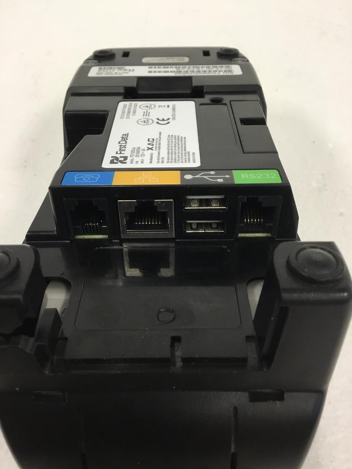 3x FIRST DATA FD130DUO Credit Card Terminal w/Printer, AC Adapter, FREE SHIPPING