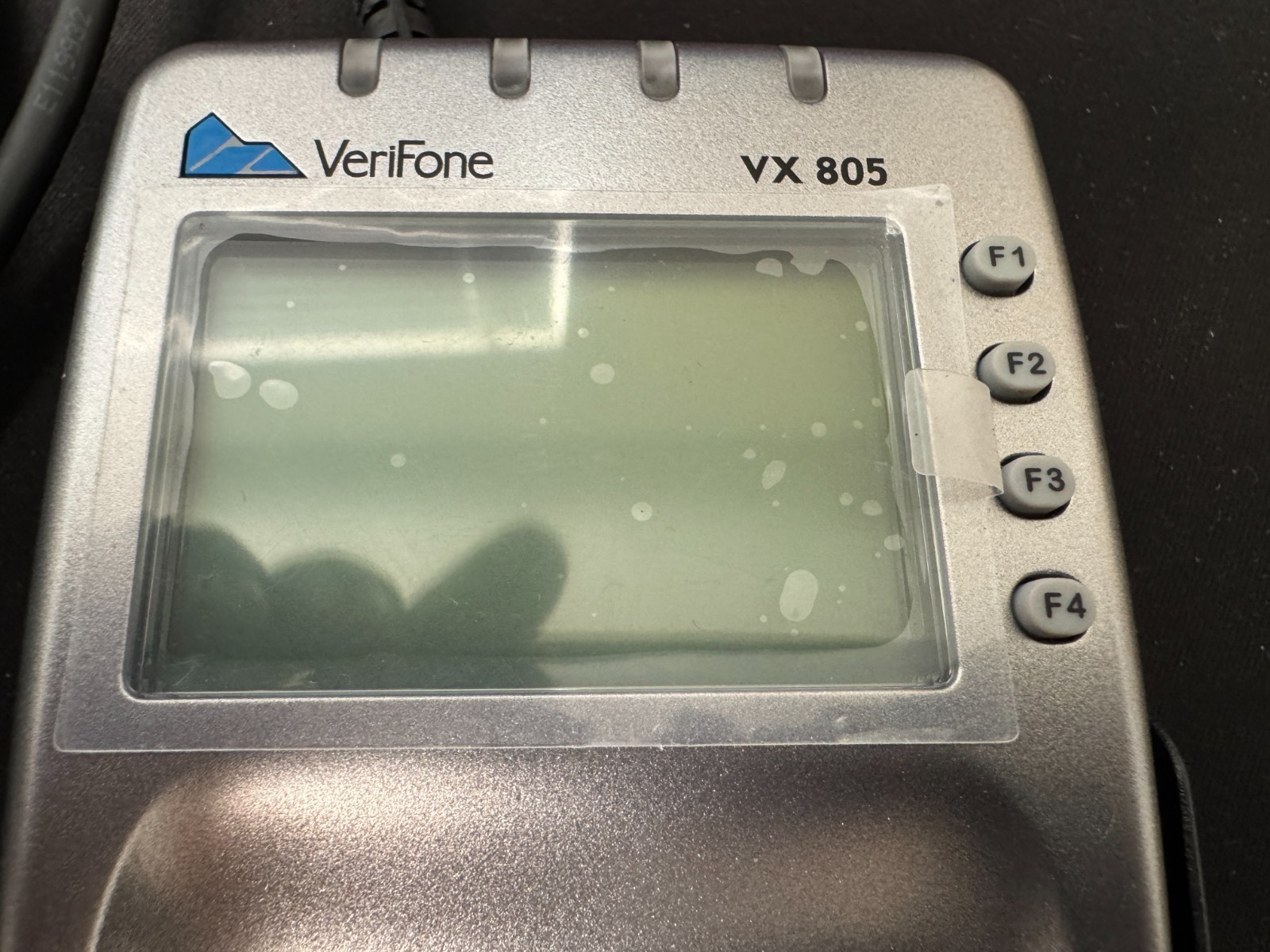 VeriFone VX805 Card/Chip Reader M280-703-AB-WWA-3 W/ Power Cord