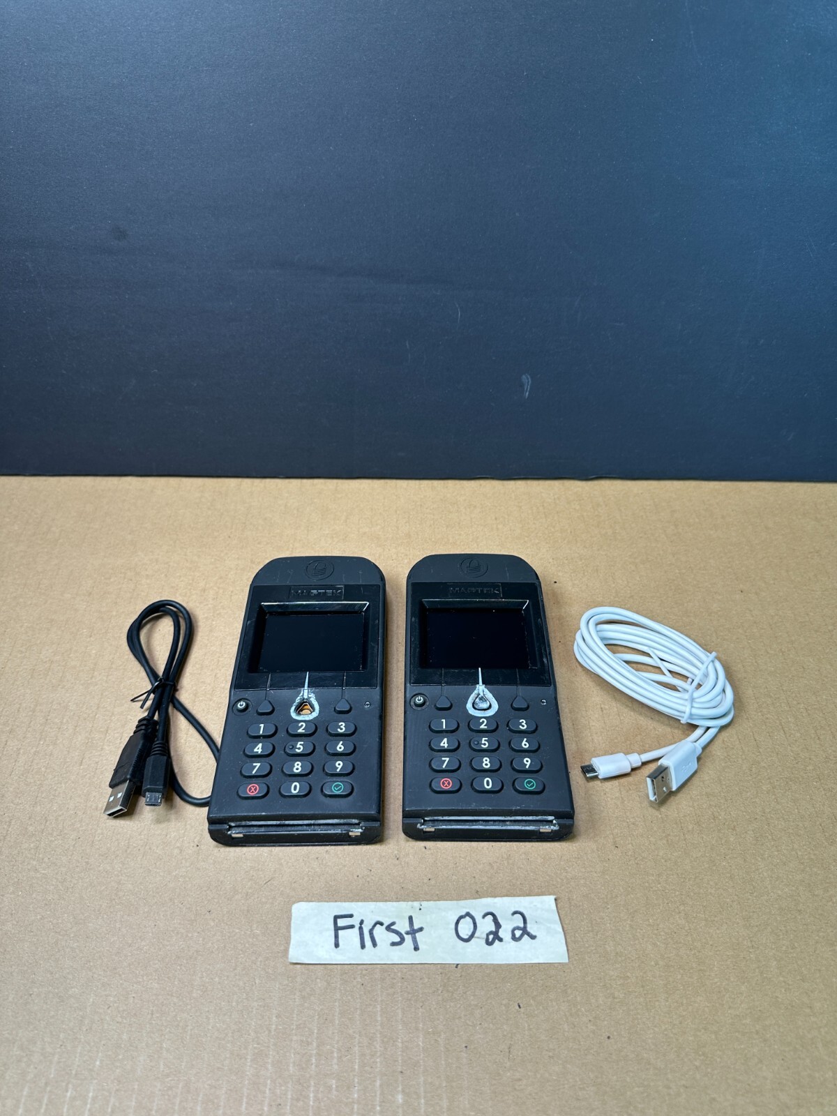 MagTek Dynapro Go 30056216 Handheld Card Reader Pinpad Lot of 2!!!