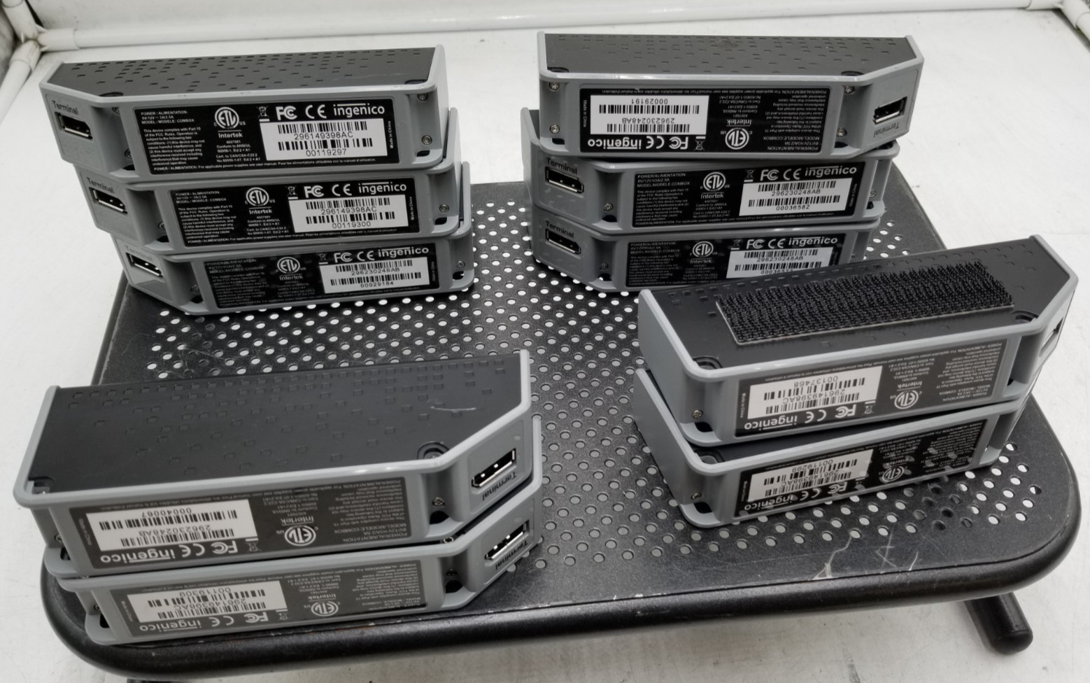 LOT OF (10) Ingenico Combox Magic Box POS Terminal Box