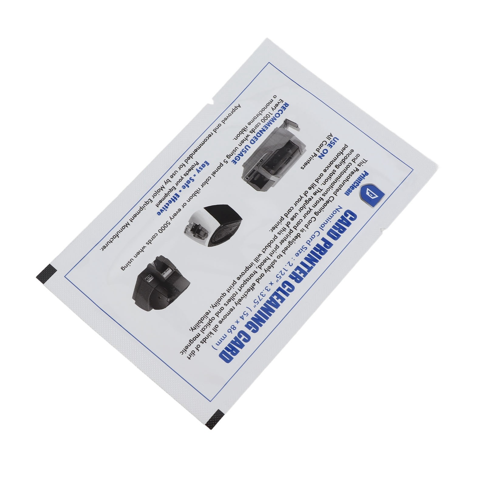 50pcs Credit Card Reader Cleaner POS Terminal Cleaning Cards For ATM M CAD