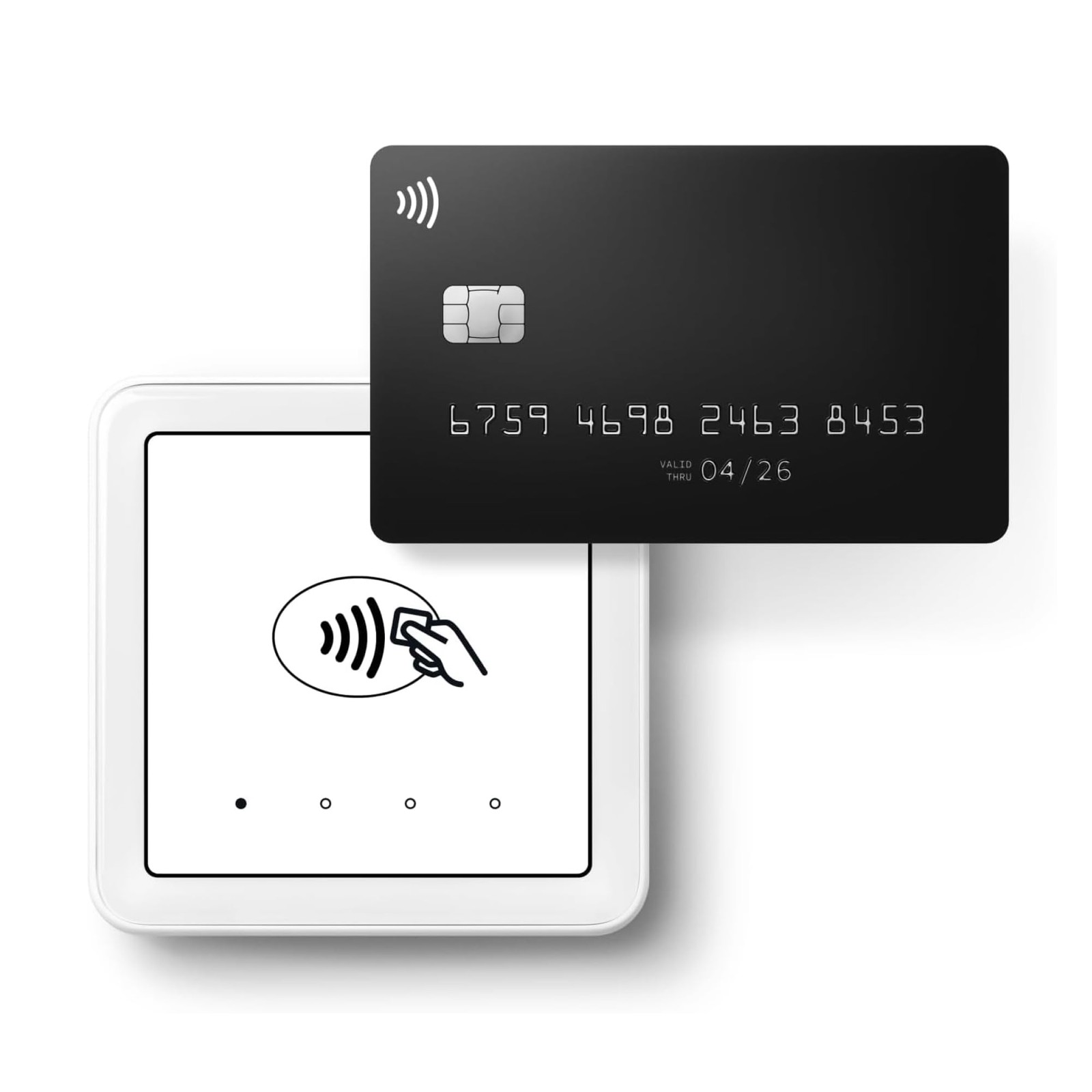 Sumup Solo Credit Card Payment Card Reader Charging Station. Full Touch-Screen