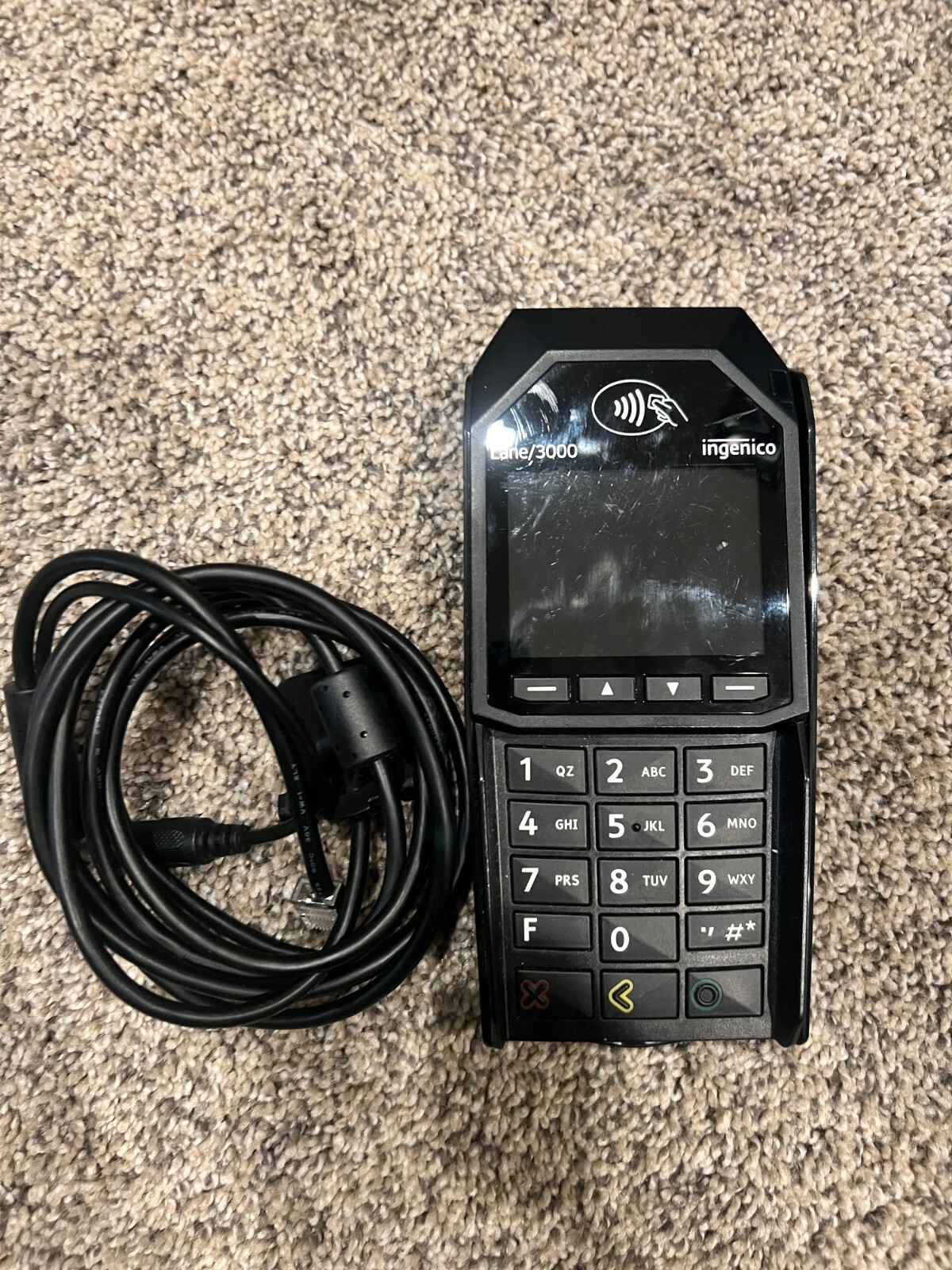 Ingenico LANE/3000 USSCNO2A Credit Card Reader Payment Terminal Tap Pay