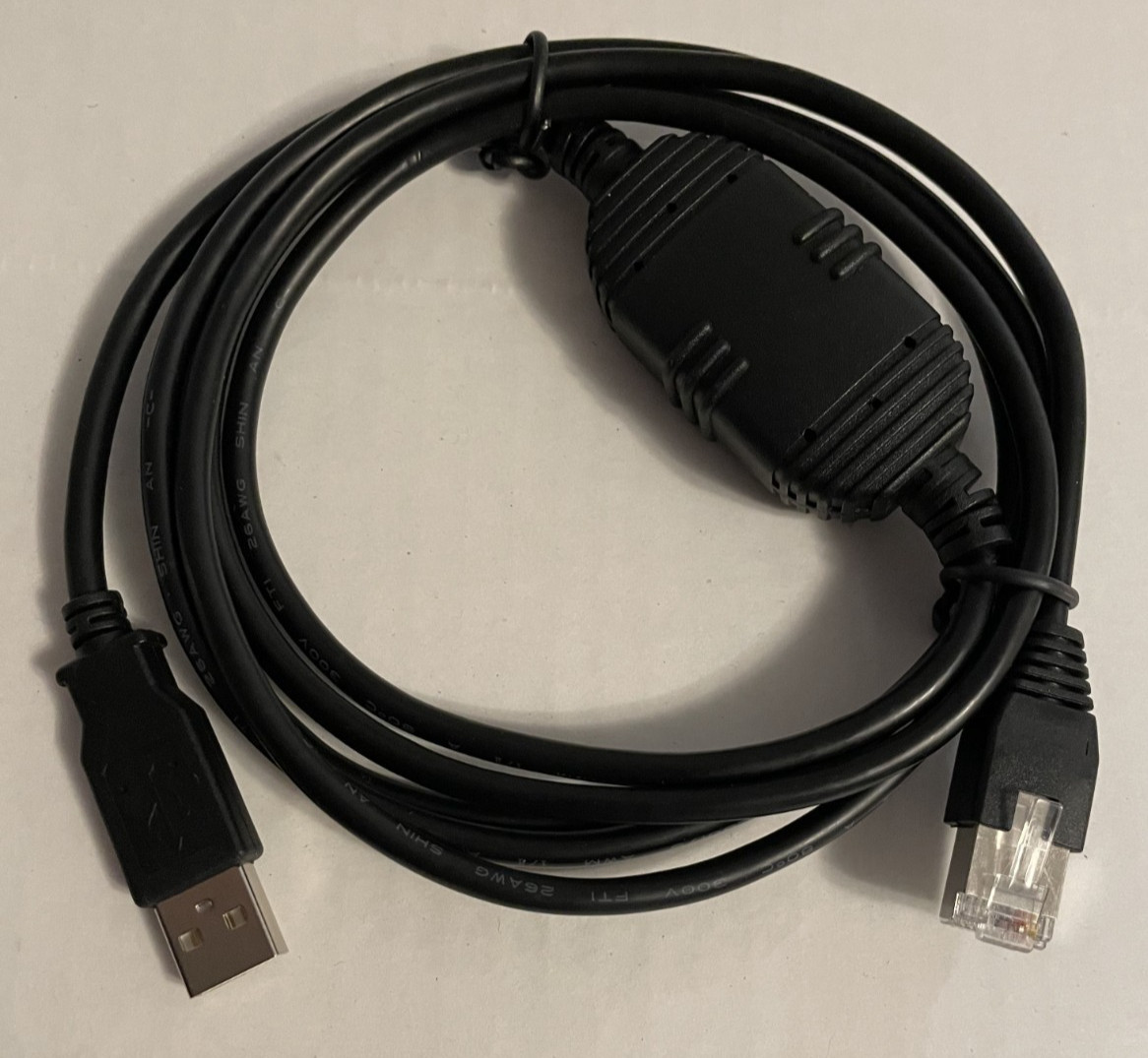 VeriFone 24805-02-R REV A Cable USB-A to RS-232